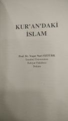 Kurandaki İslam - Prof. Dr. Yaşar Nuri Öztürk