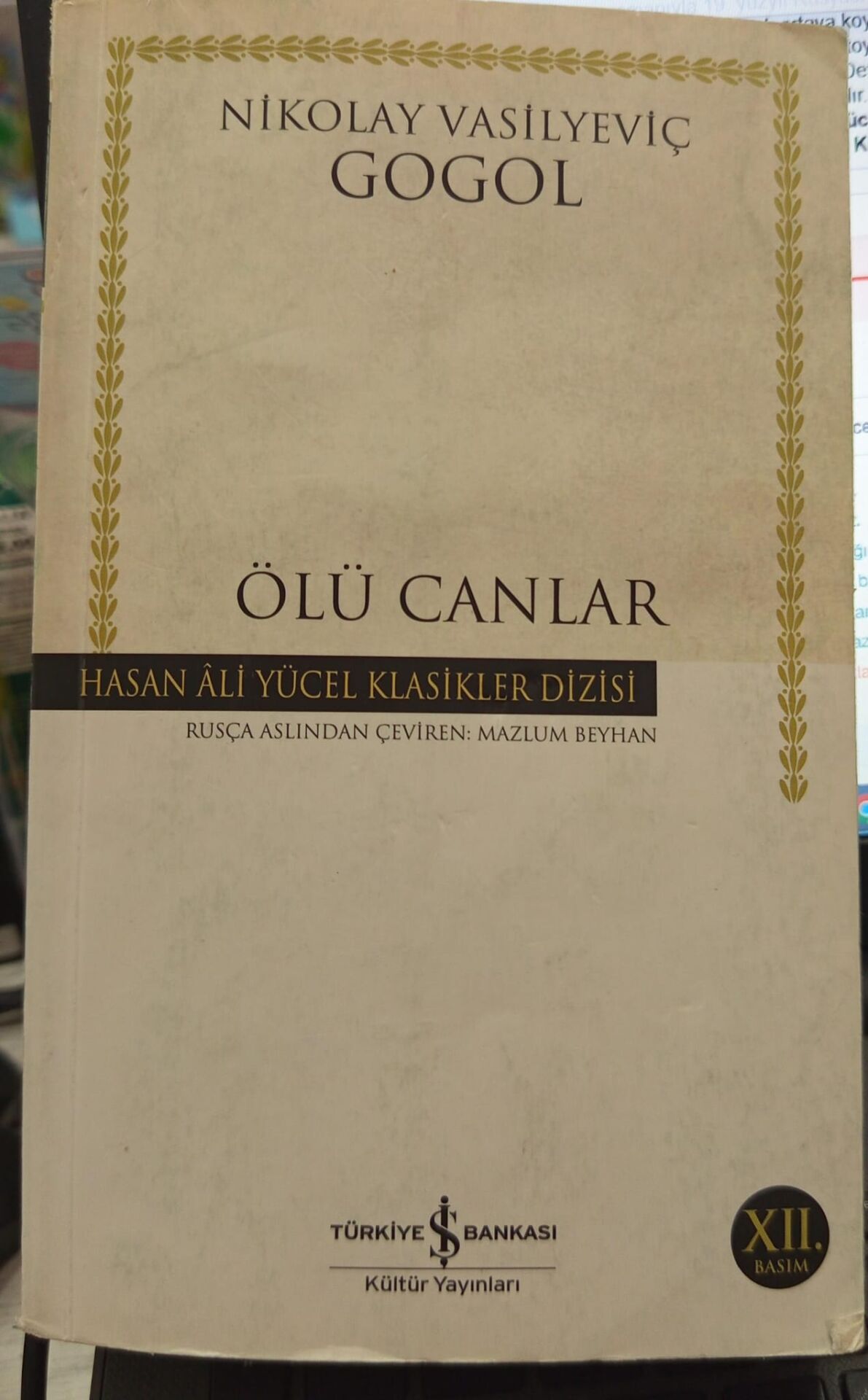 Ölü Canlar - Hasan Ali Yücel Klasikler Dizisi - Nikolay Vasilyeviç Gogol