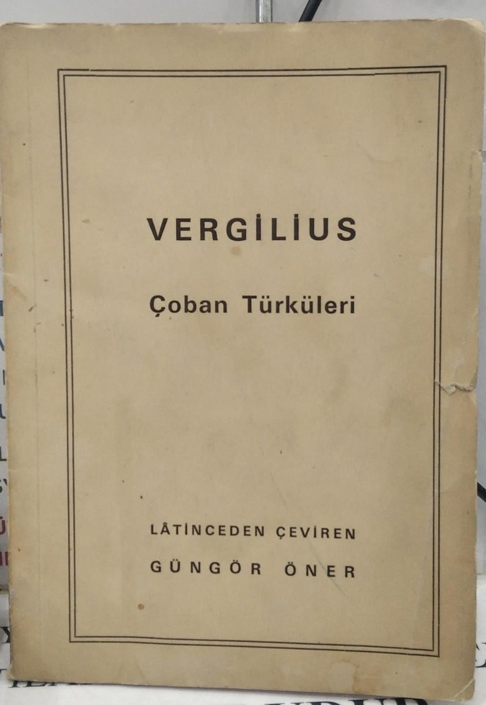 Çoban Türküleri - Vergilius