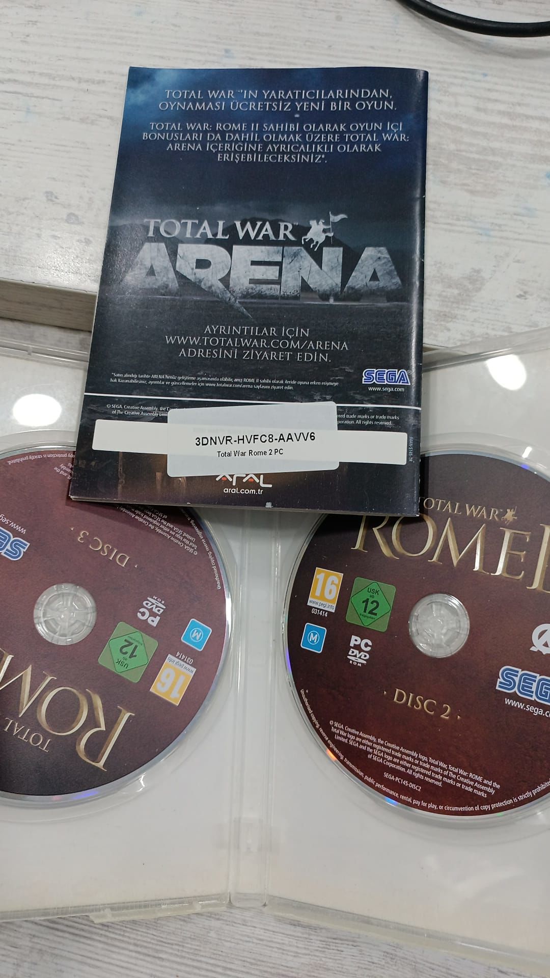Total War Rome 2 Bilgisayar Oyunu - Eksik DVd