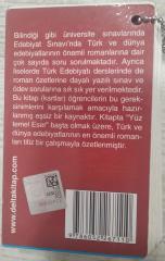 Roman Özetleri Kartları - Tufan şahin