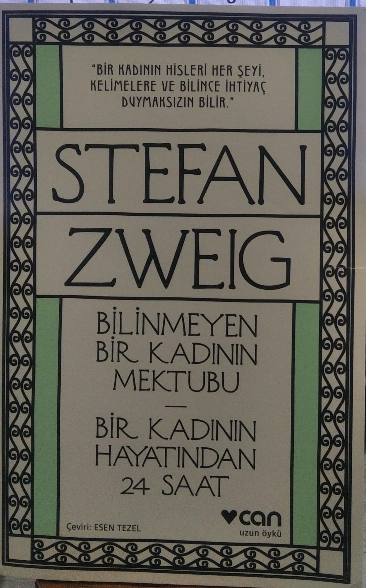 Bilinmeyen Bir Kadının Mektubu-Bir Kadının Hayatından 24 Saat