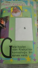 Pamuk Prenses ve 7 Cüceler Resim - Kes Yapıştırmalı