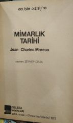 Mimarlık Tarihi - Jean-Charles Moreux