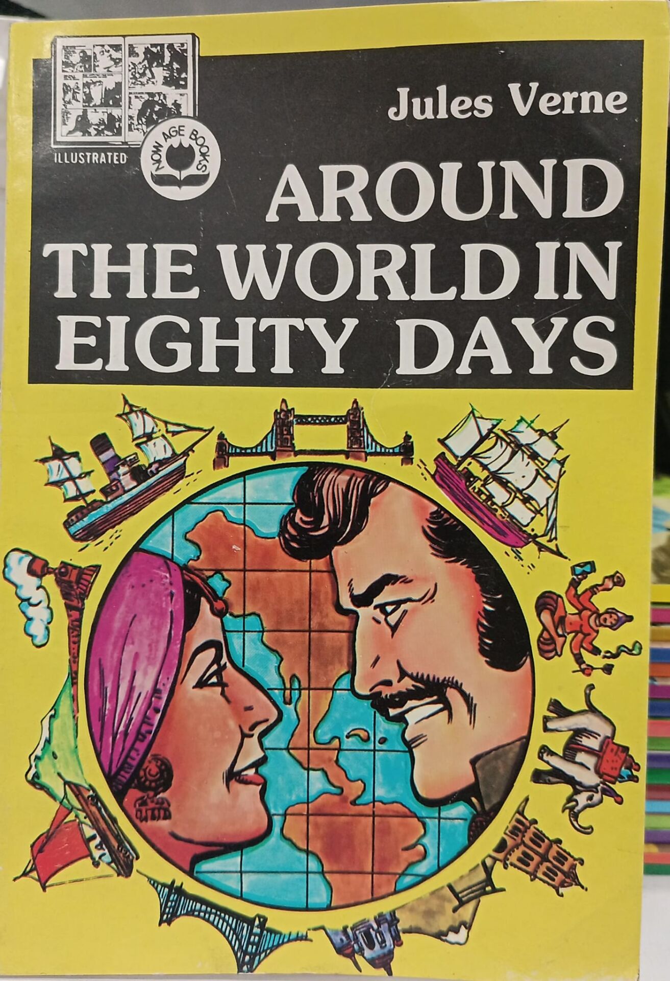 Around The World in Eighty Days - Jules Verne - Resimli İngilizce