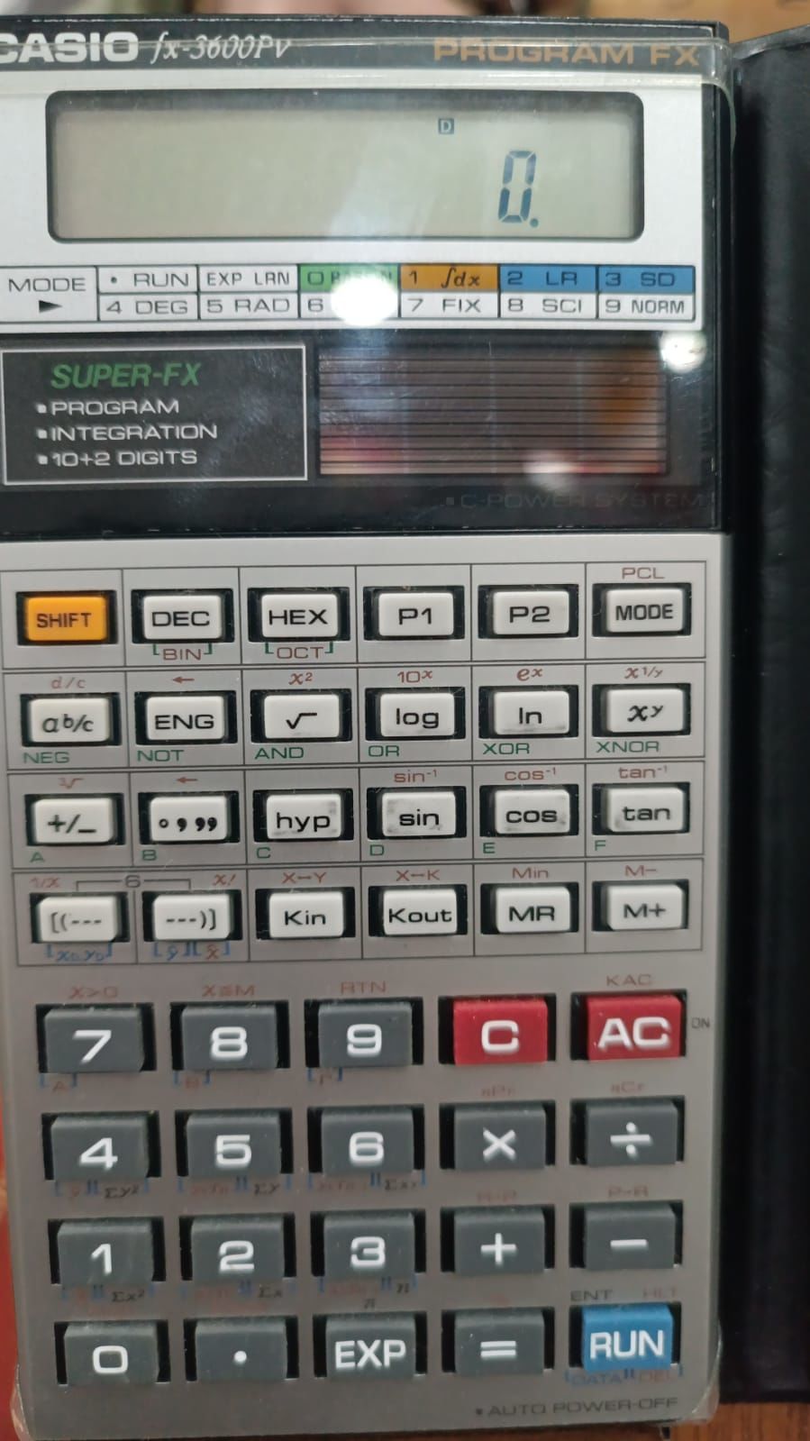 Casio fx-3600Pv Fonksiyonlu Hesap Makinesi