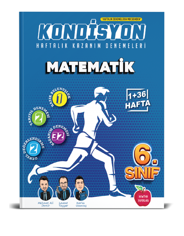 Newton Yayınları 6. Sınıf Kondisyon Matematik - Haftalık Kazanım Denemeleri