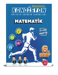 Newton Yayınları 6. Sınıf Kondisyon Matematik - Haftalık Kazanım Denemeleri