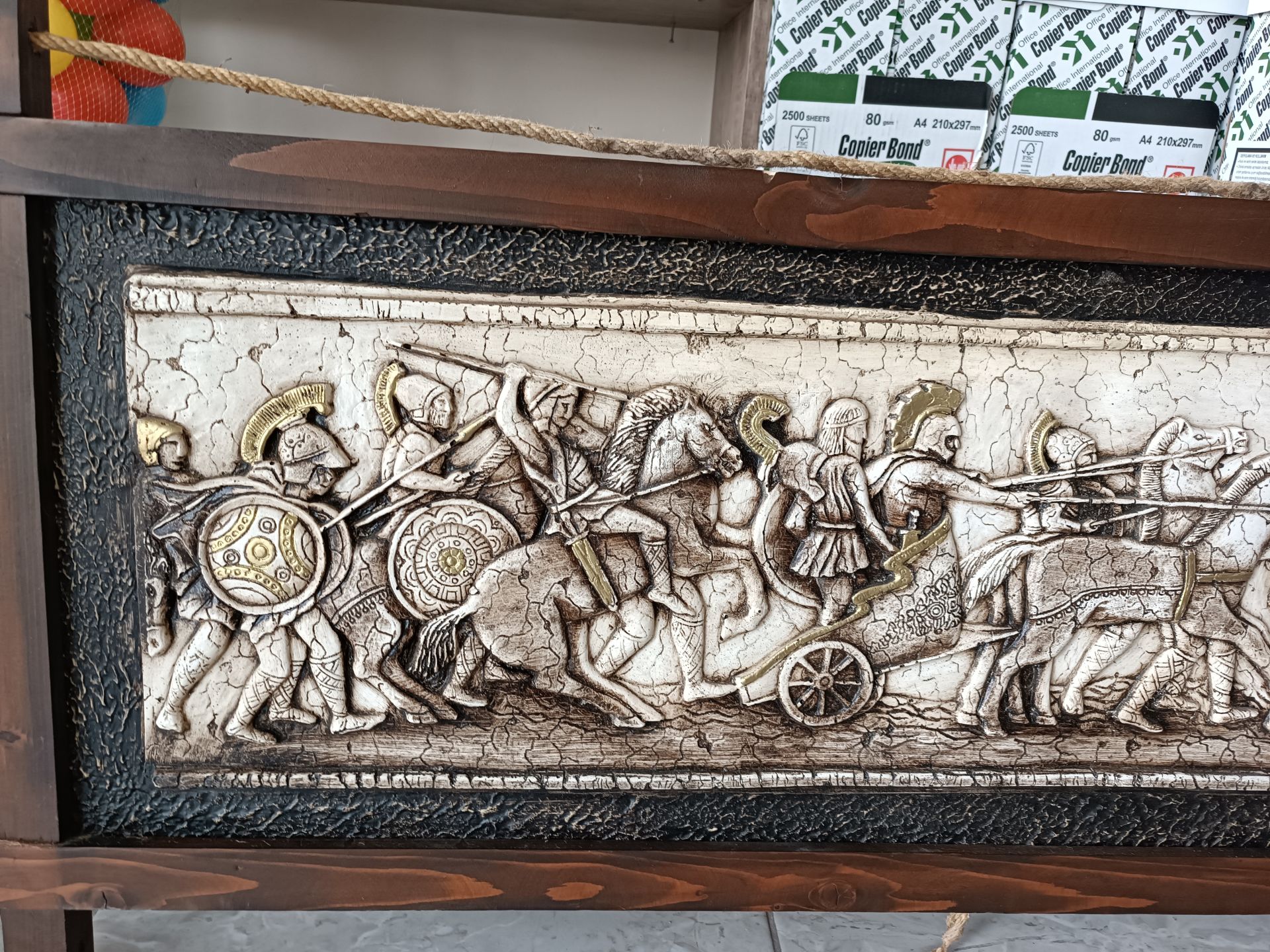 Kabartmalı Roma Ordu Temalı Tablo