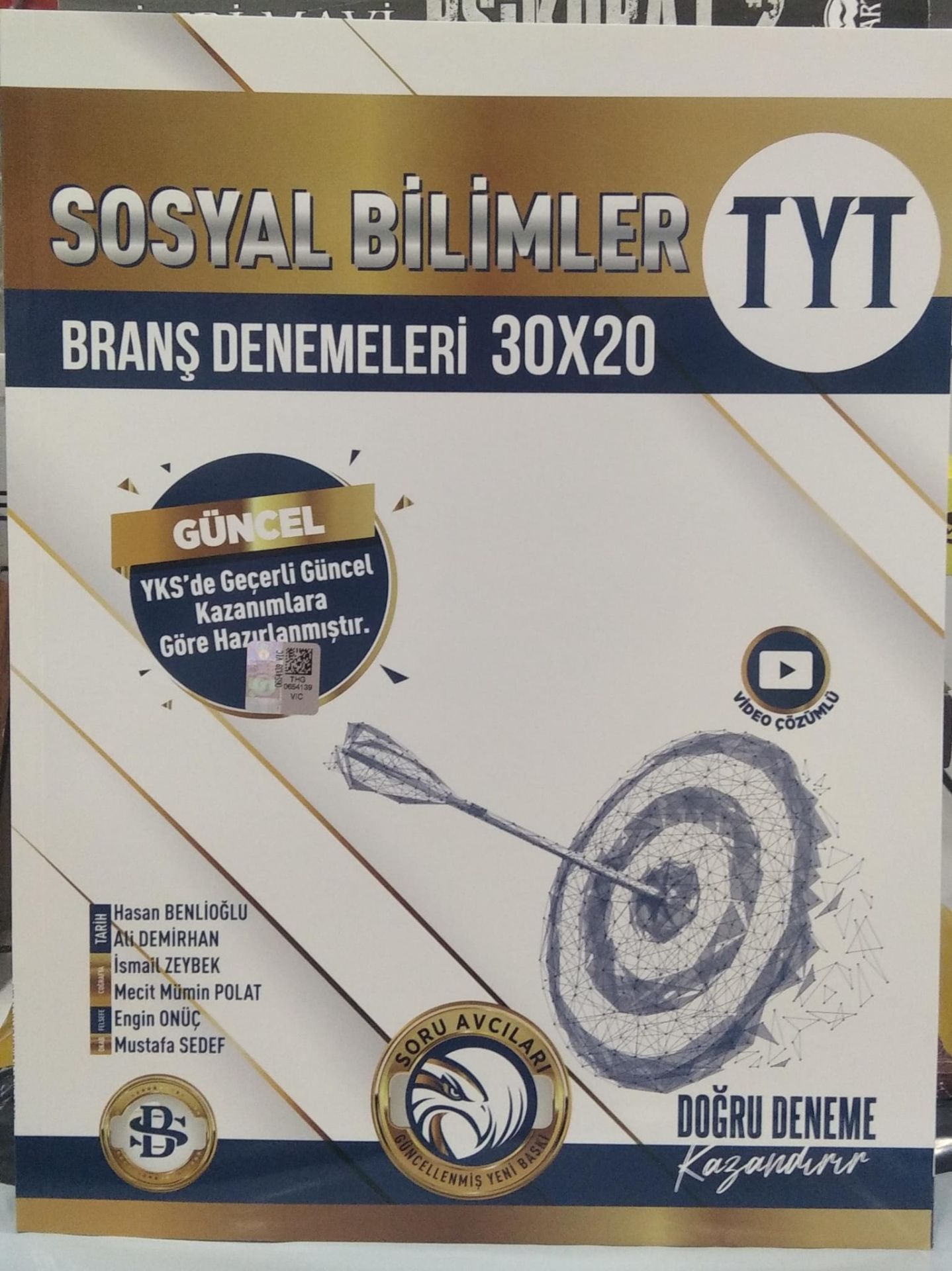 Bilgi Sarmal - TYT Sosyal Bilimler 30x20 Branş Denemeleri - 2023/2024 Basım