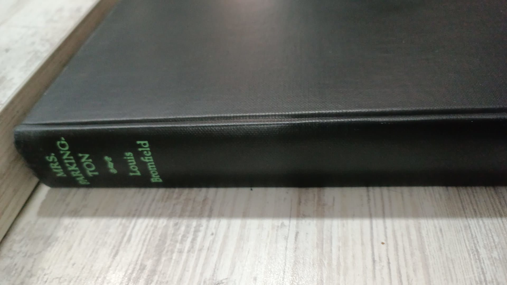 MRS. PARKINGTON  (1943) - LOUIS BROMFIELD