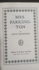 MRS. PARKINGTON  (1943) - LOUIS BROMFIELD