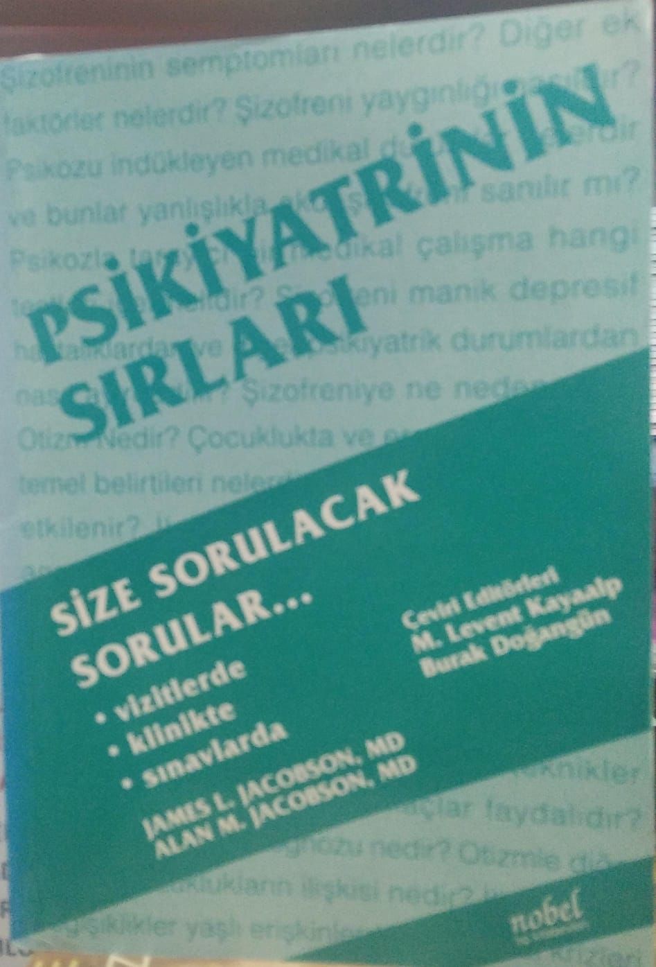 Psikiyatrinini Sırları  & Size sorulacak Sorular