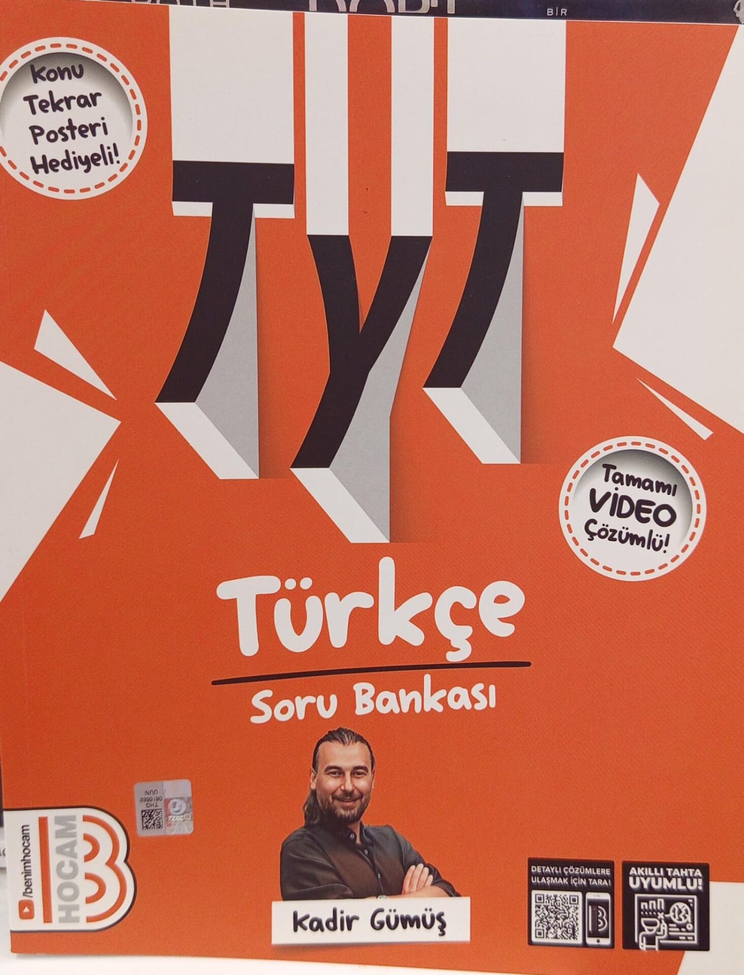 Benim Hocam Yayınları - TYT Türkçe Tamamı Video Çözümlü Soru Bankası / 2025