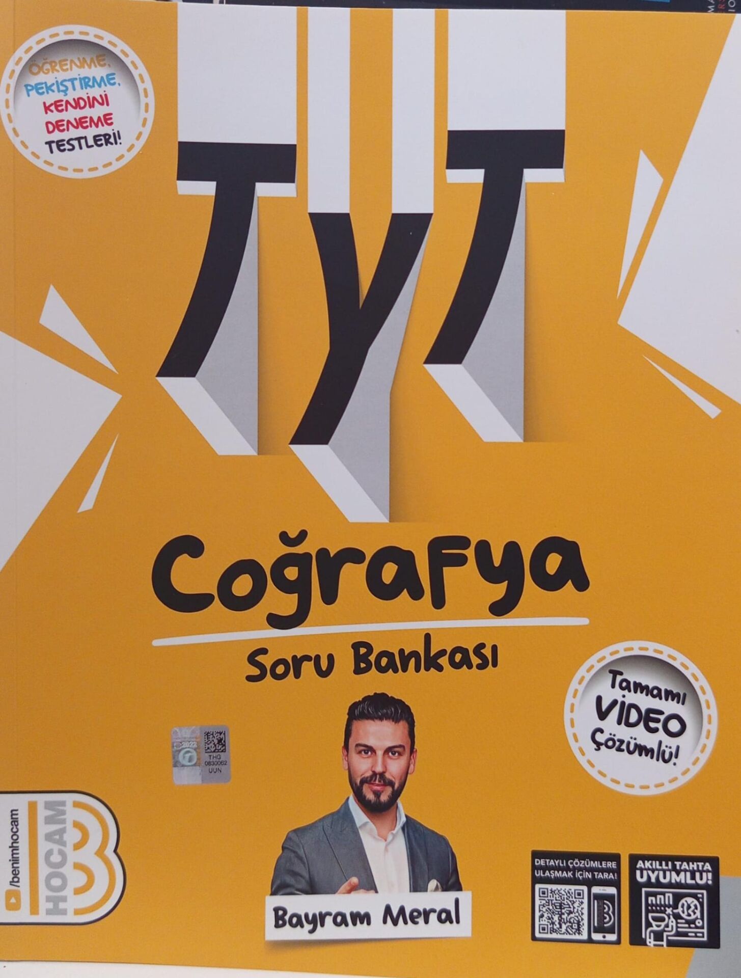 Benim Hocam Yayınları - TYT Coğrafya Tamamı Video Çözümlü Soru Bankası / 2025