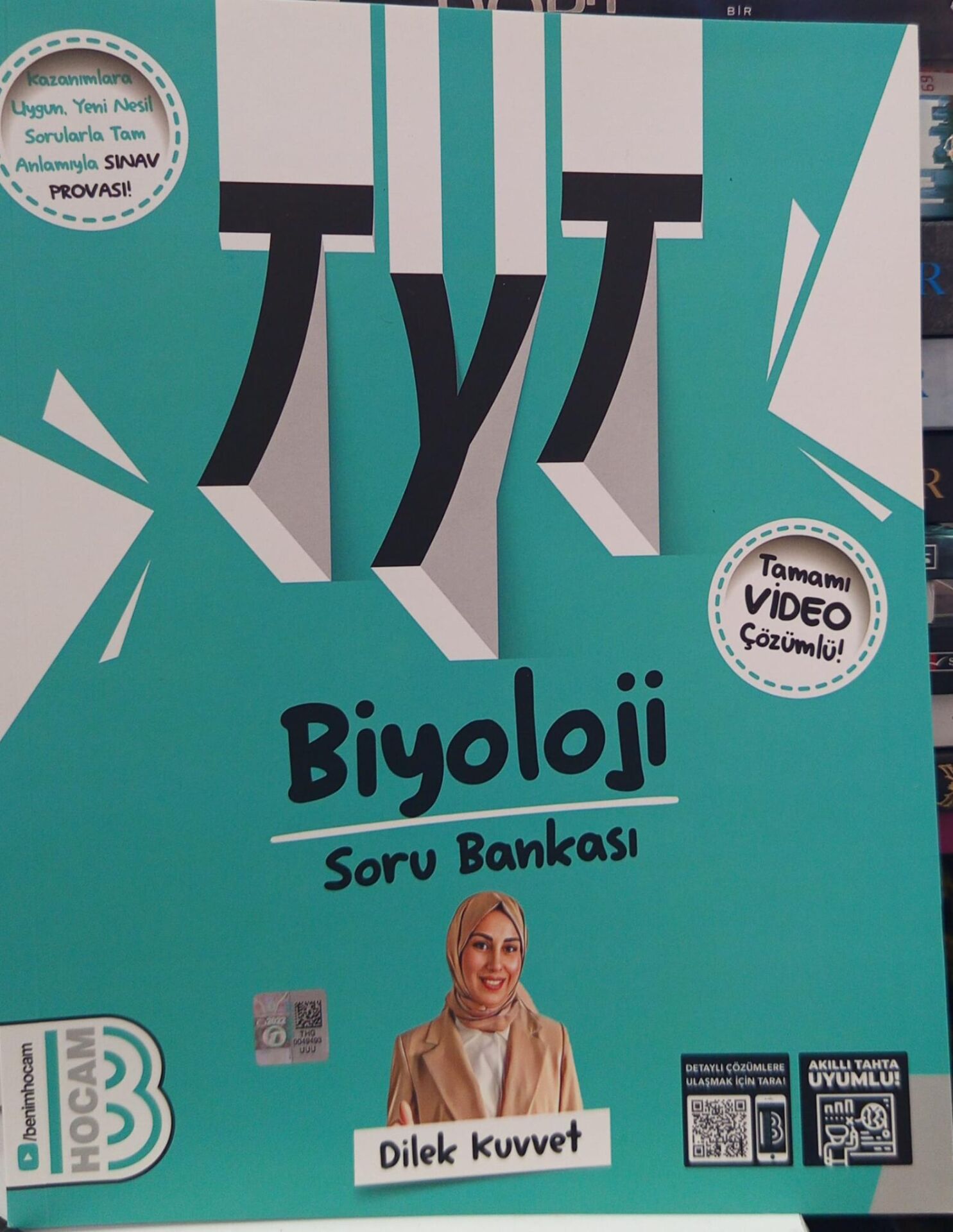 Benim Hocam Yayınları - TYT Biyoloji Tamamı Çözümlü Soru Bankası - 2024
