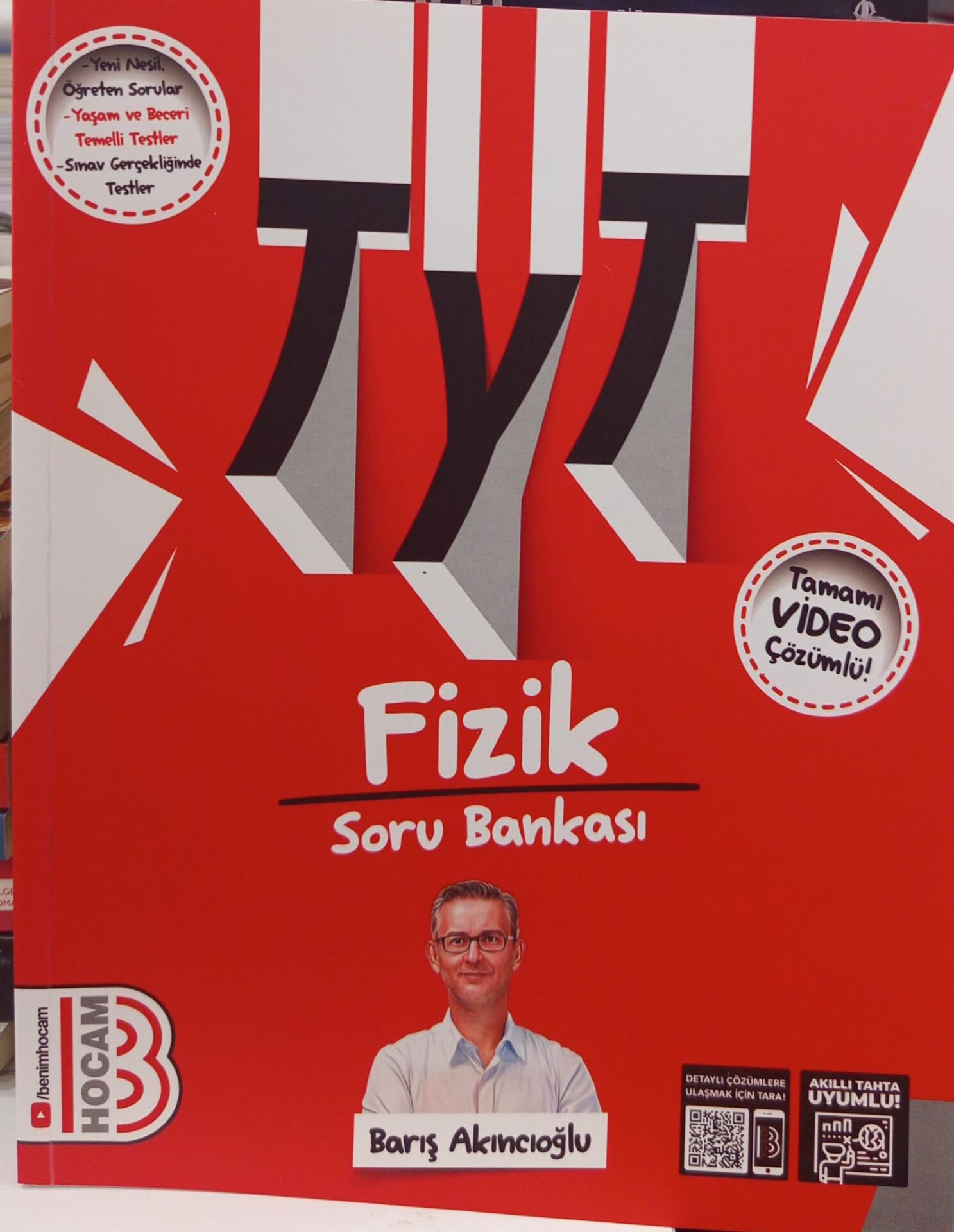 Benim Hocam Yayınları -  TYT Fizik Tamamı Video Çözümlü Soru Bankası - 2025