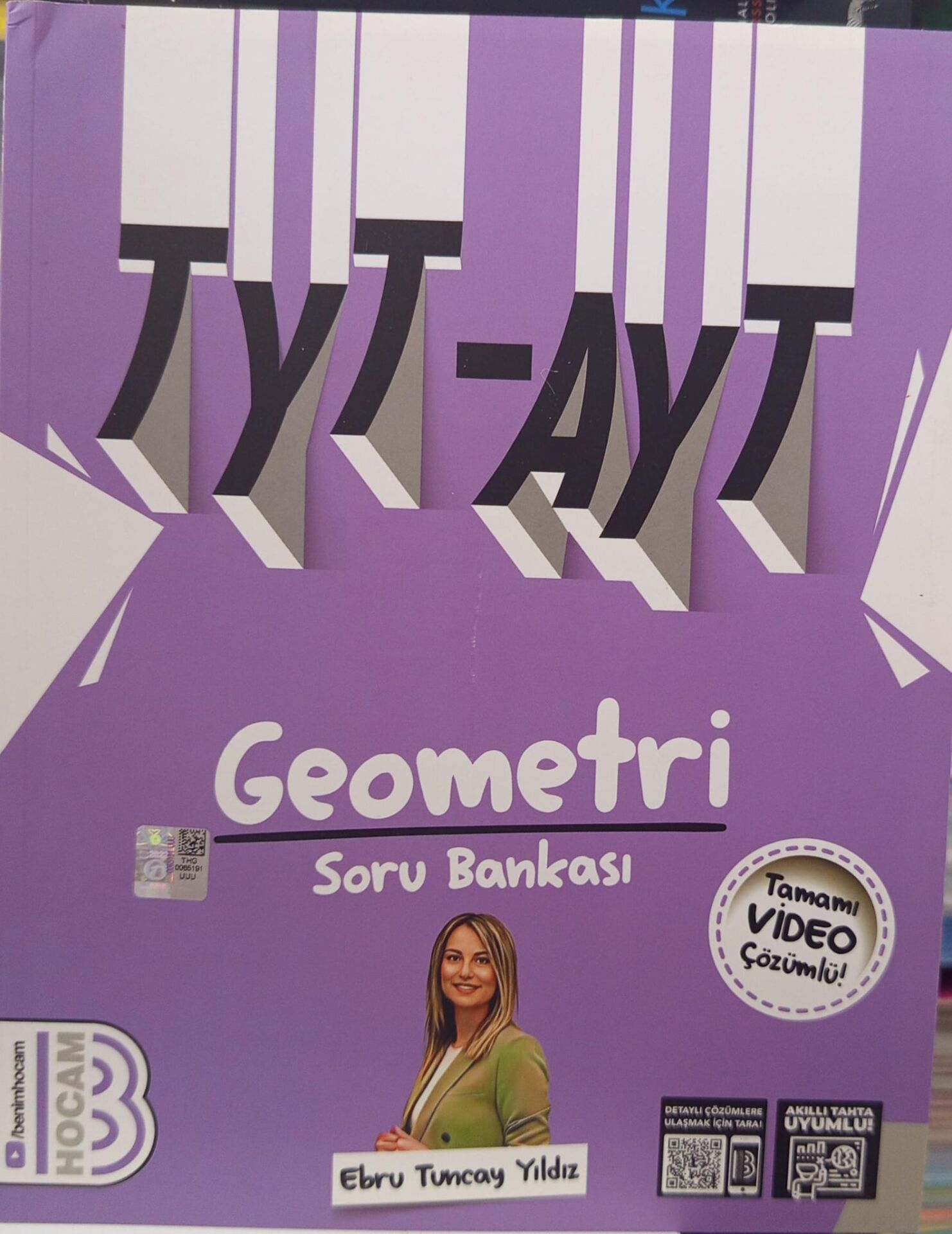 Benim Hocam Yayınları - TYT-AYT Geometri Tamamı Çözümlü Soru Bankası - 2024