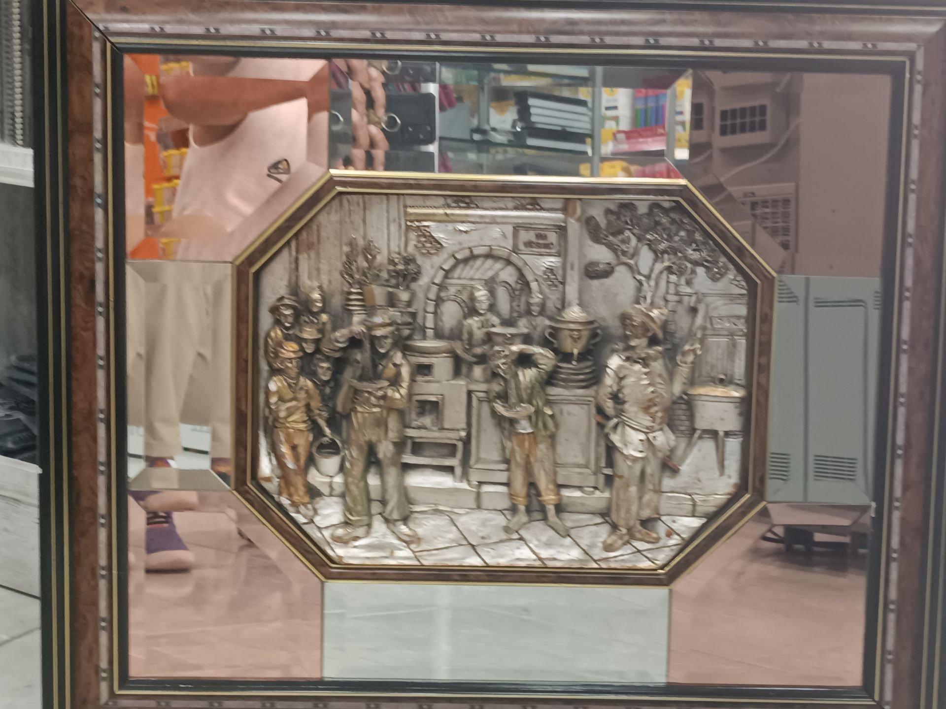Kabartmalı 3D El İşi İtalyan Tablo