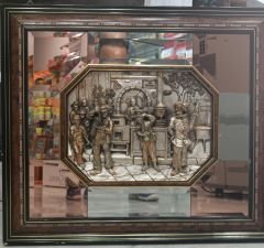 Kabartmalı 3D El İşi İtalyan Tablo