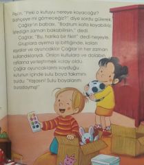 Çağlar Odasını Topluyor - İlk Okuma Kitabım - Christian Tielmann