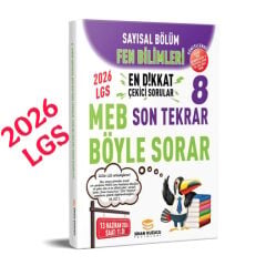 2026 LGS SON TEKRAR SAYISAL BÖLÜM FEN BİLİMLERİ SORU BANKASI