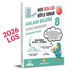 Sinan Kuzucu 8. Sınıf 2026 Lgs  ANLAM BİLGİSİ Soru Bankası