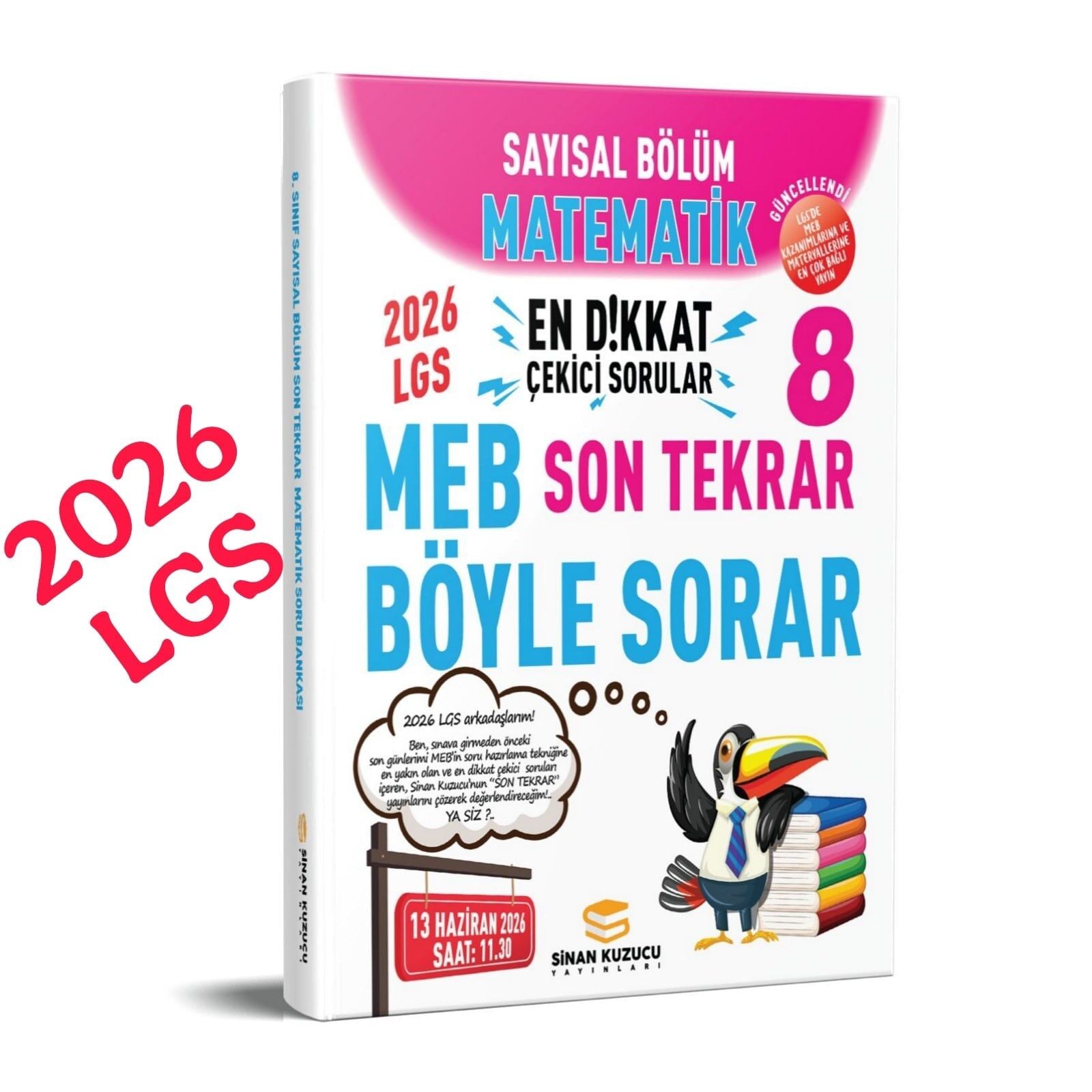 Sinan Kuzucu 2026 8. Sınıf Matematik Sayısal Bölüm Son Tekrar Soru Bankası