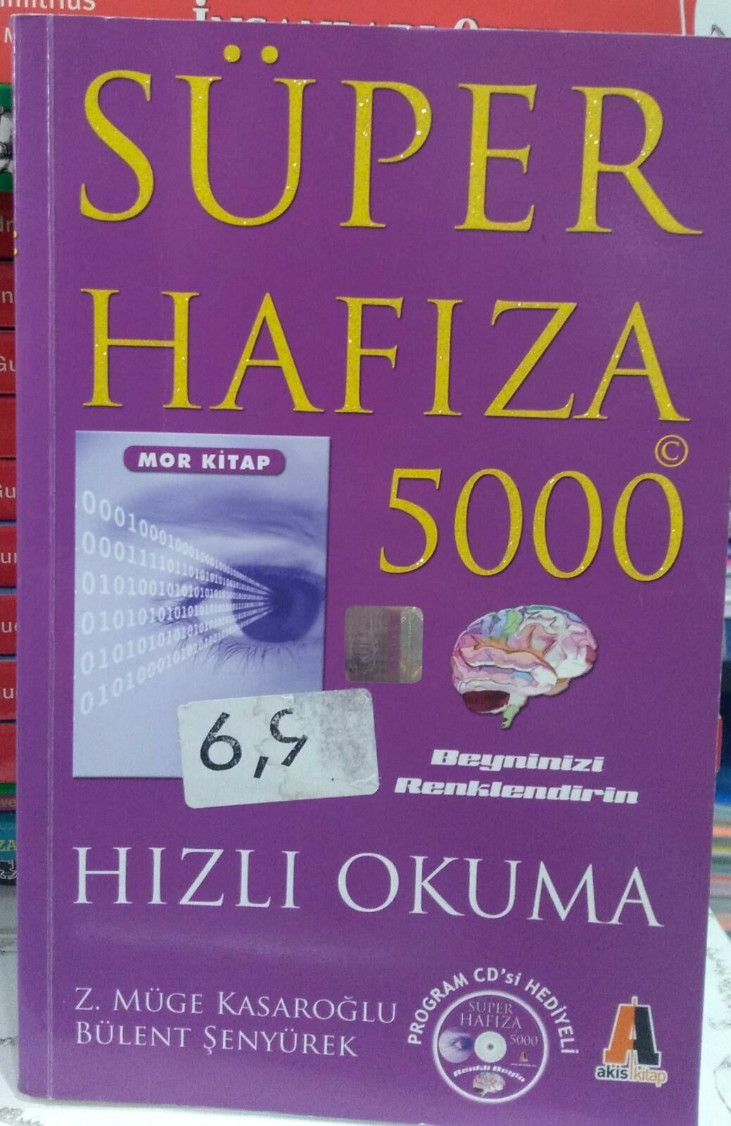 Süper Hafıza 5000 Mor Kitap - Hızlı Okuma/2.EL