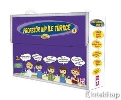 Profesör Kip İle Türkçe 2 Set - (5 Kitap) - Birsen Ekim Özen