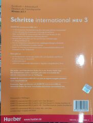 Schritte International Neu 3 ( A2.1 ) - Kurs Und Arbeitsbuch + Ar Teknolojisi Ile Kolay Öğrenme
