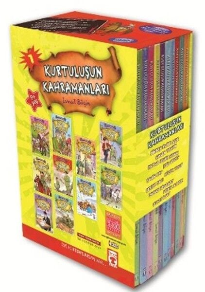 Kurtuluşun Kahramanları Set 1 - 10 Kitap - İsmail Bilgin