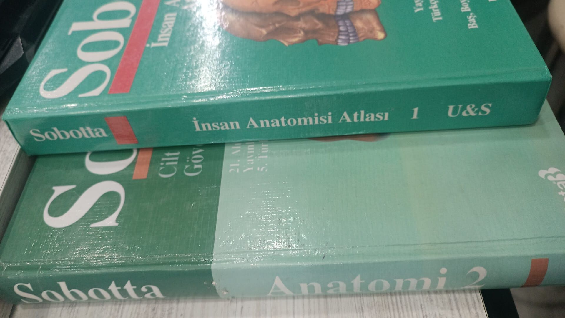 Sobbota İnsan Anatomisi Atlası 1 ve 2. Cilt