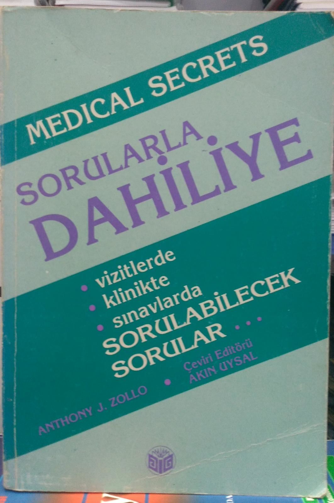 SORULARLA DAHİLİYE- Medical Secrets