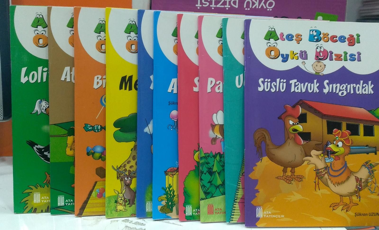 Ata Yayıncılık Ateş Böceği Öykü Dizisi (1 ve 2. Sınıflar) -10 kitap takım