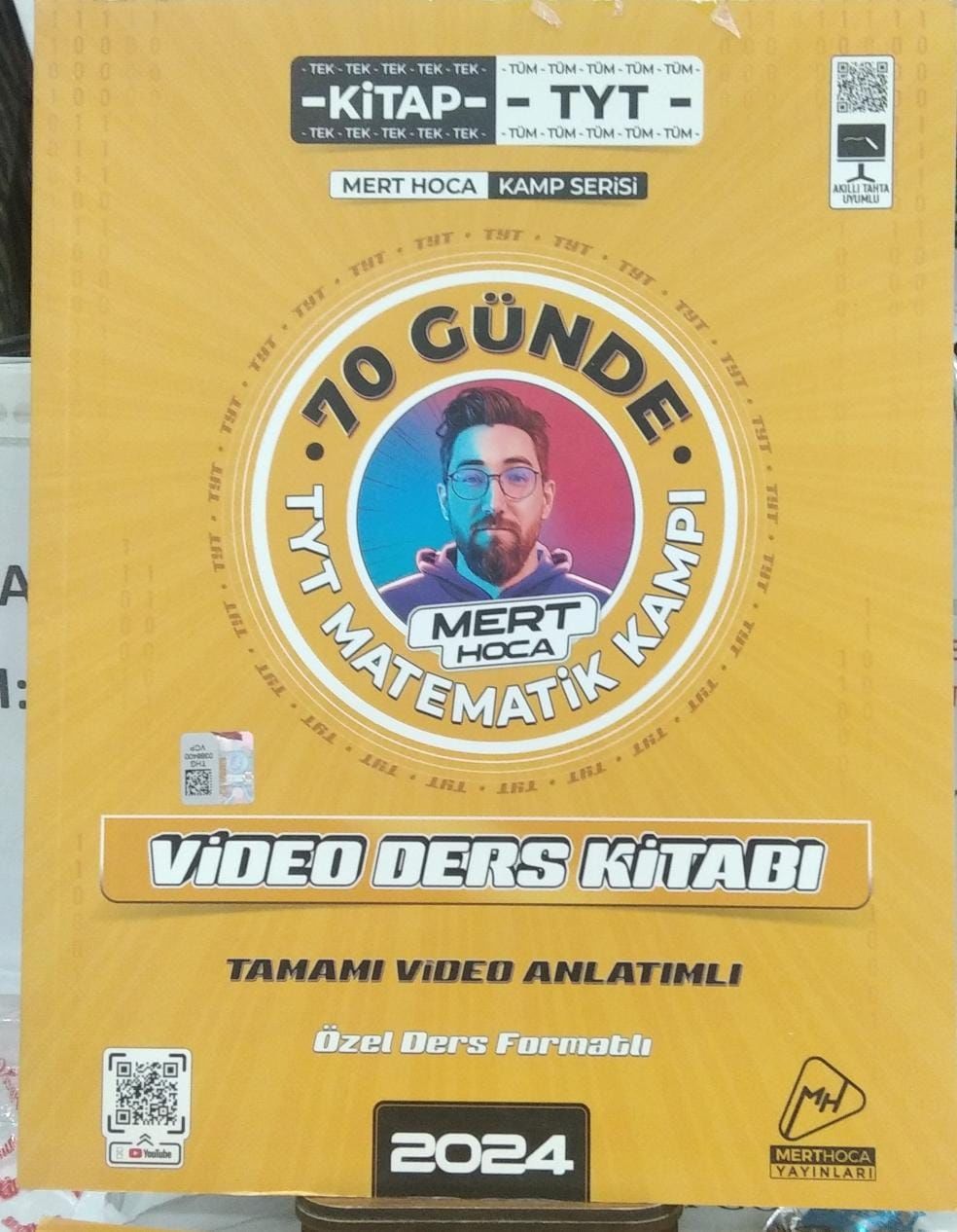 Mert Hoca Yayınları -  70 Günde Tyt Matematik Kampı Video Ders Kitabı Mert Hoca