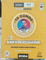 Mert Hoca Yayınları -  70 Günde Tyt Matematik Kampı Video Ders Kitabı Mert Hoca