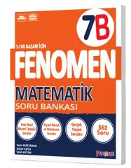 Fenomen Yayınları 7 Matematik B Soru Bankası