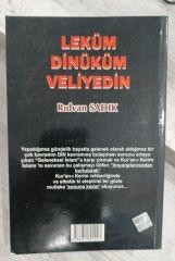 Leküm Dinüküm Veliyedin - Rıdvan Sadık 1.cilt.