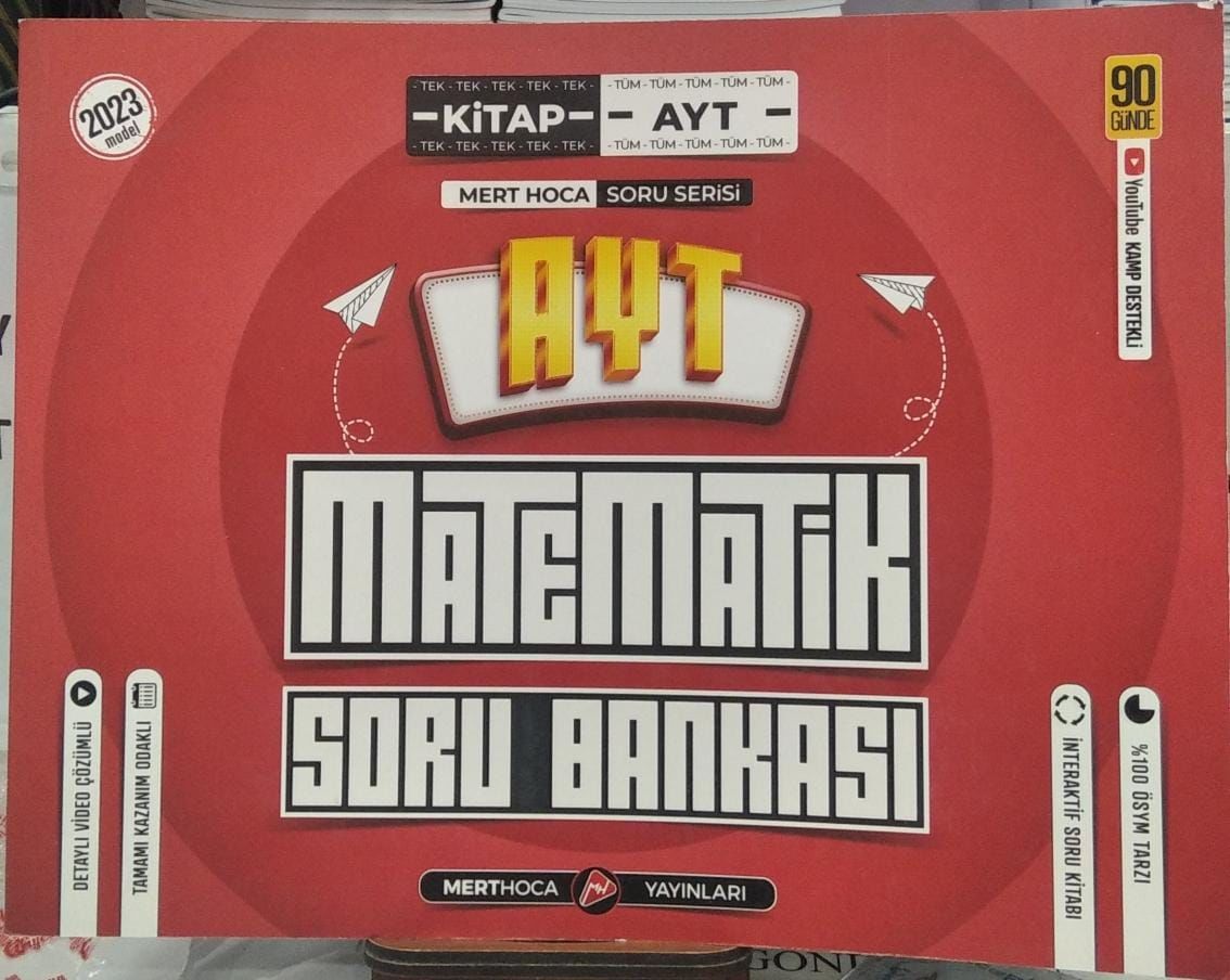 Mert Hoca  - 2023 AYT Matematik Soru Bankası EKO