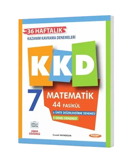 Fenomen Yayınları 7 Matematik Haftalık Kazanım Kavrama Denemeleri