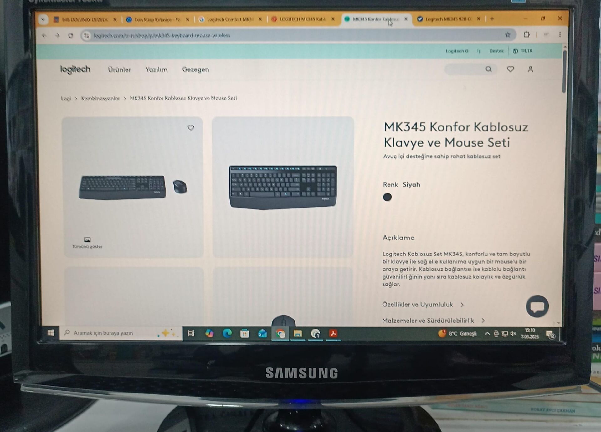 Samsung 733NW 17 Inc Monitör