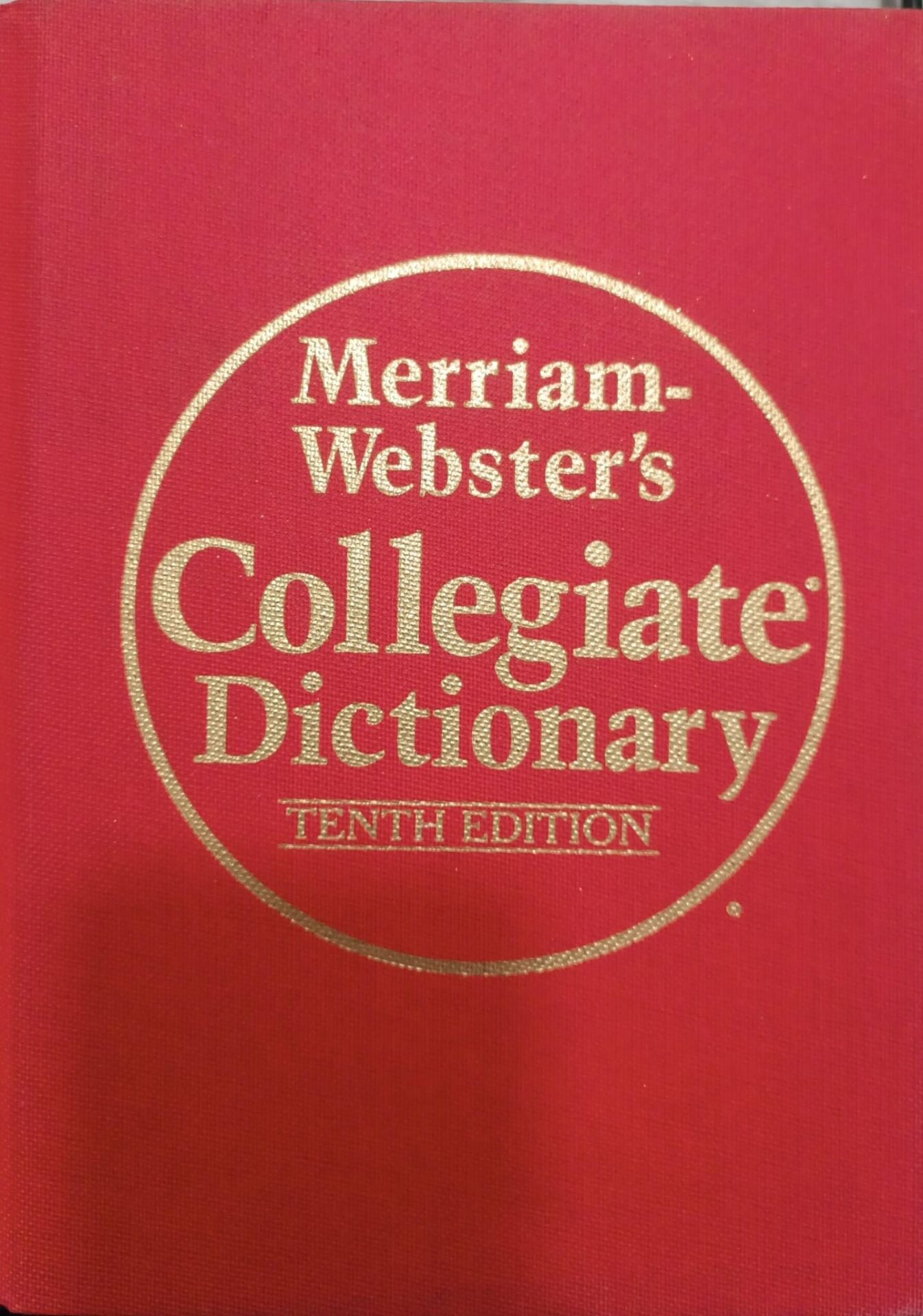 Merriam - Webster's Collegiate Dictionary - Ciltli Kapak
