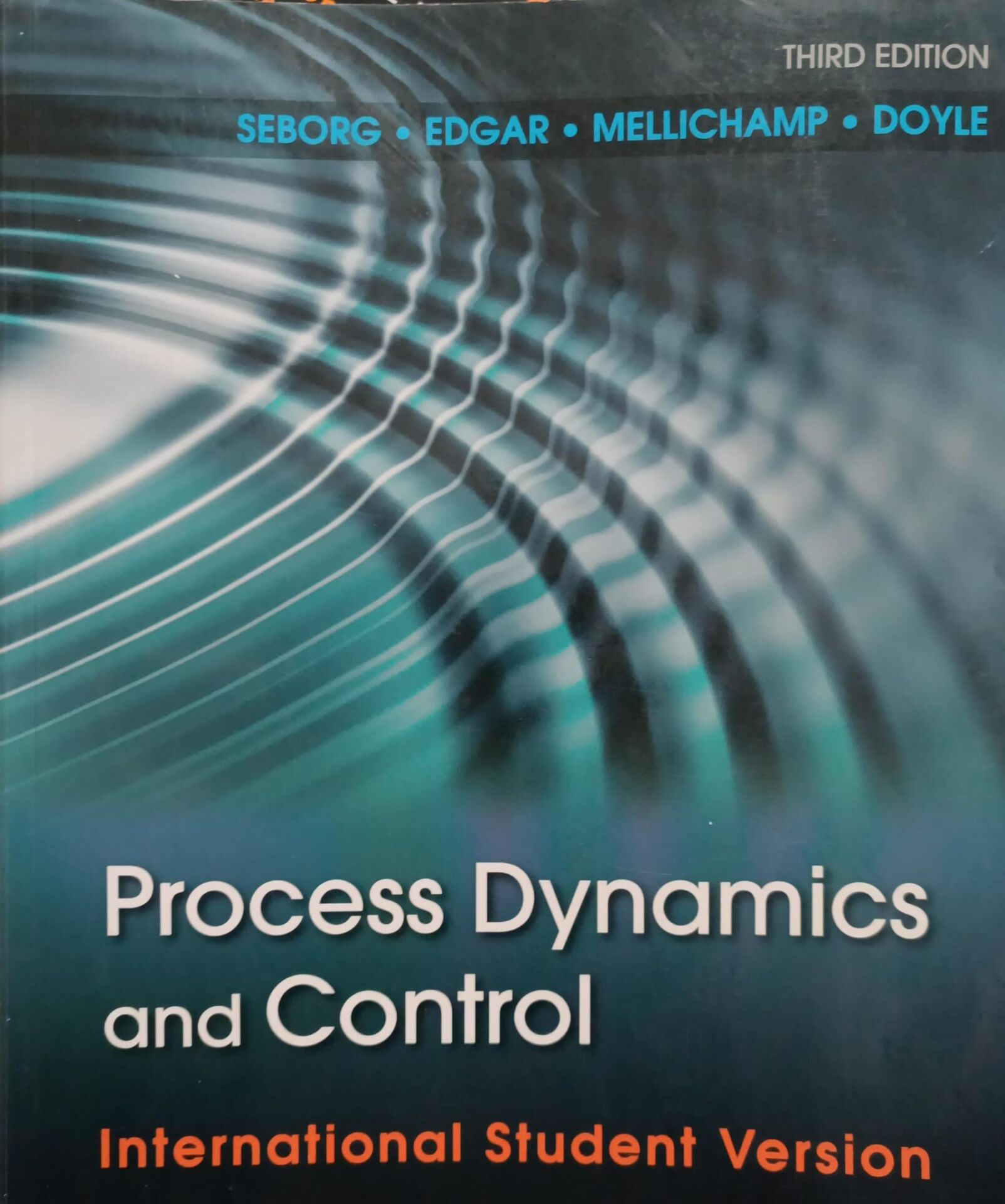 Process Dynamics and Control by Dale E. Seborg - İnternational Student Version