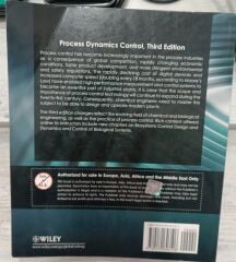Process Dynamics and Control by Dale E. Seborg - İnternational Student Version