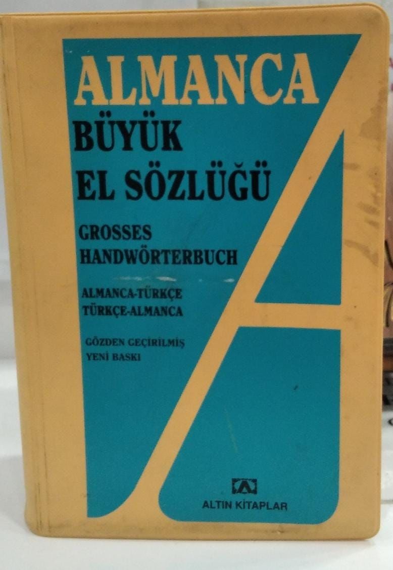 Almanca Büyük El Sözlüğü - Grosses Handwörterbuch