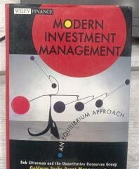 Modern Investment Management - An Equilibrium Approach