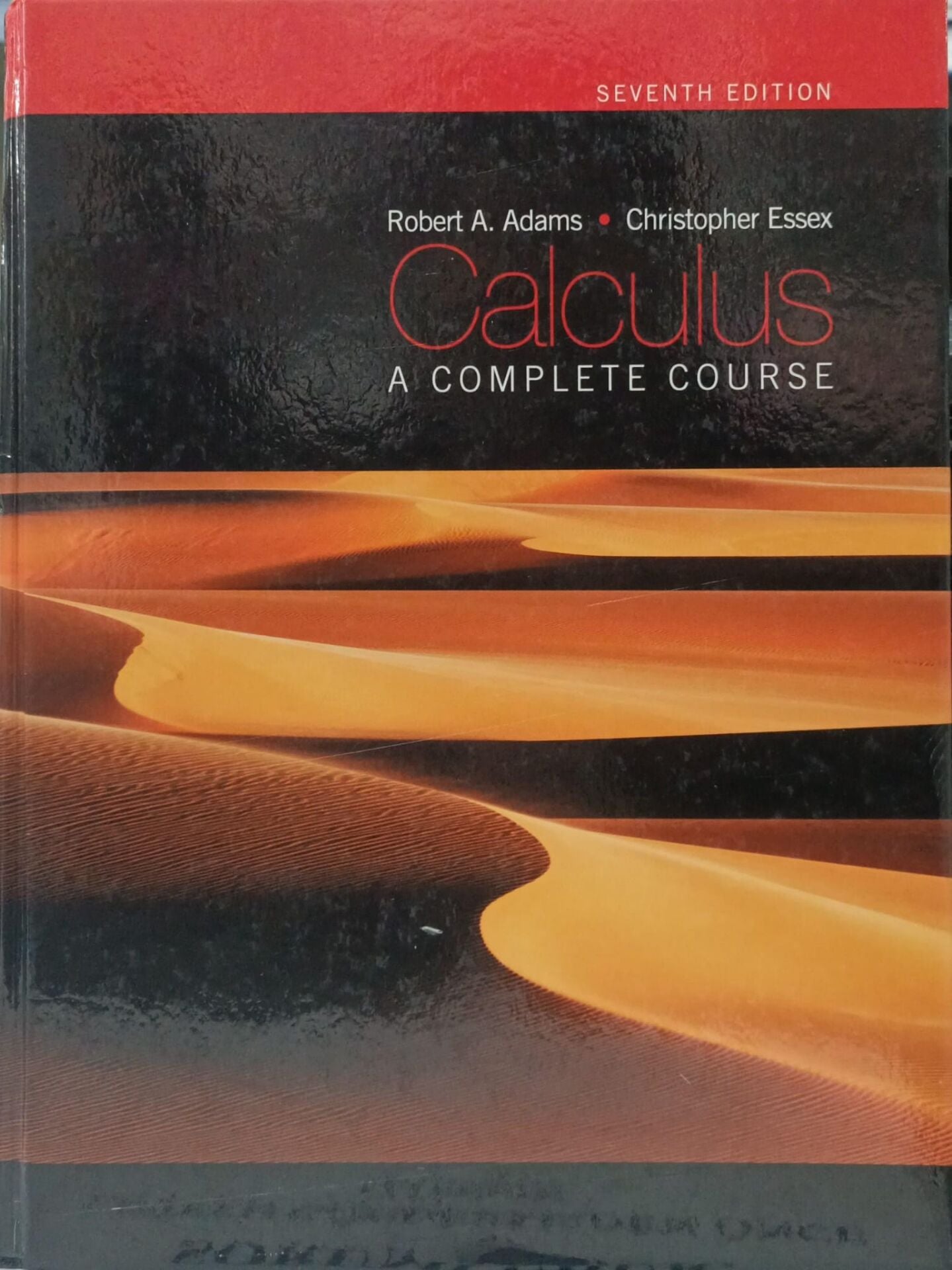 Calculus A Complete Course - Robert A Adams - Christopher Essex - Ciltli