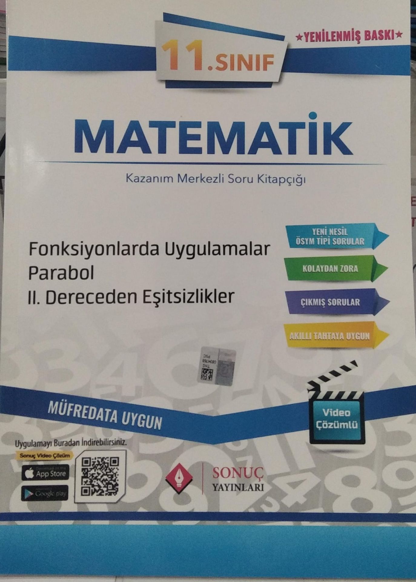 11. Sınıf Matematik Fonksiyonlarda Uygulamalar Parabol II. Dereceden Eşitsizlikler