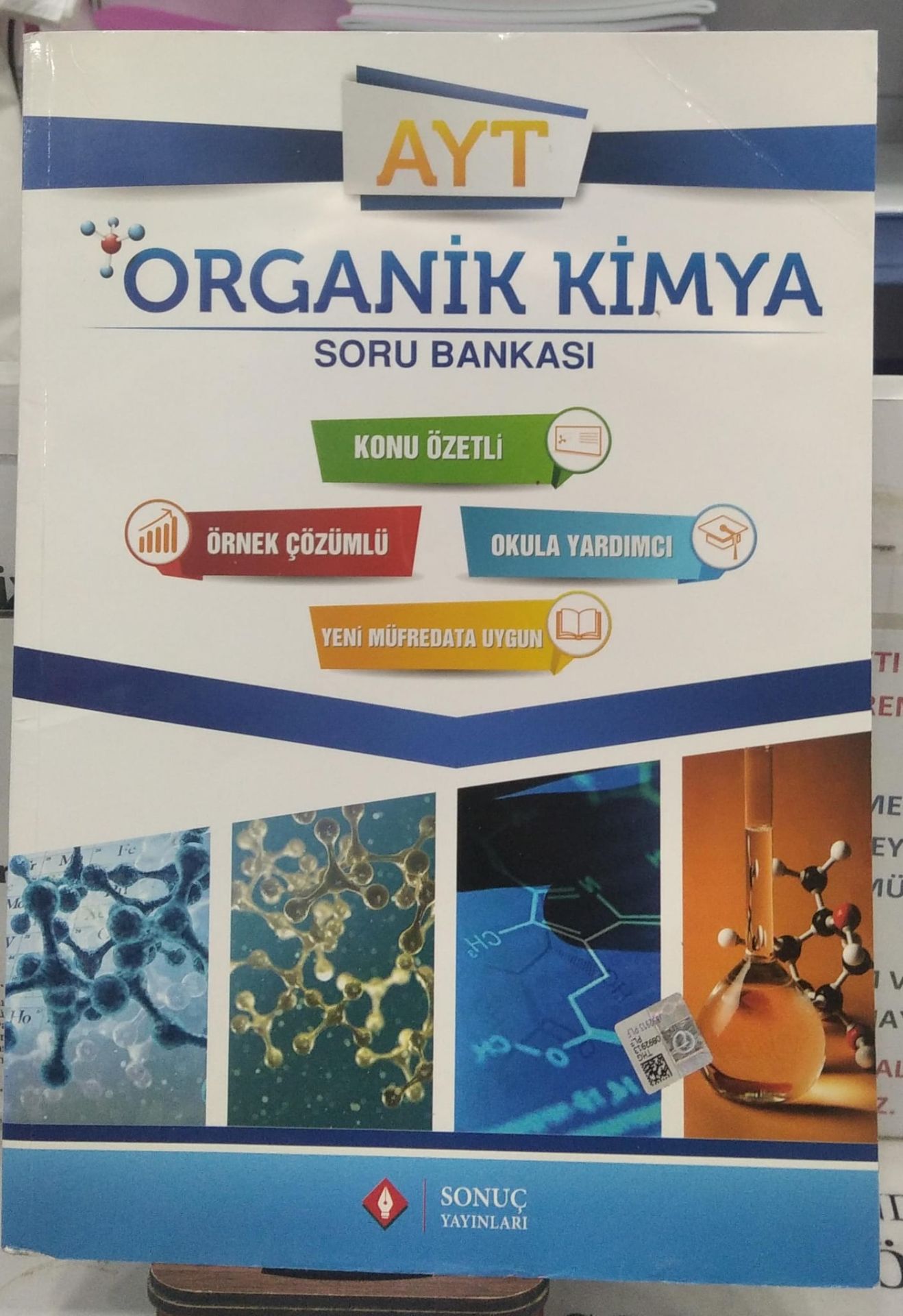 Sonuç Yayınları AYT Organik Kimya Soru Bankası